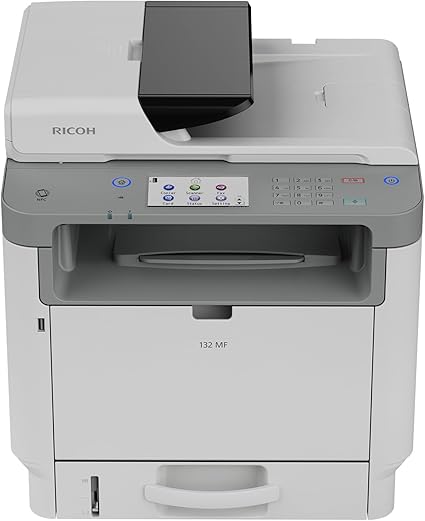 RICOH 132 MF Black & White Laser All-in-One Printer |